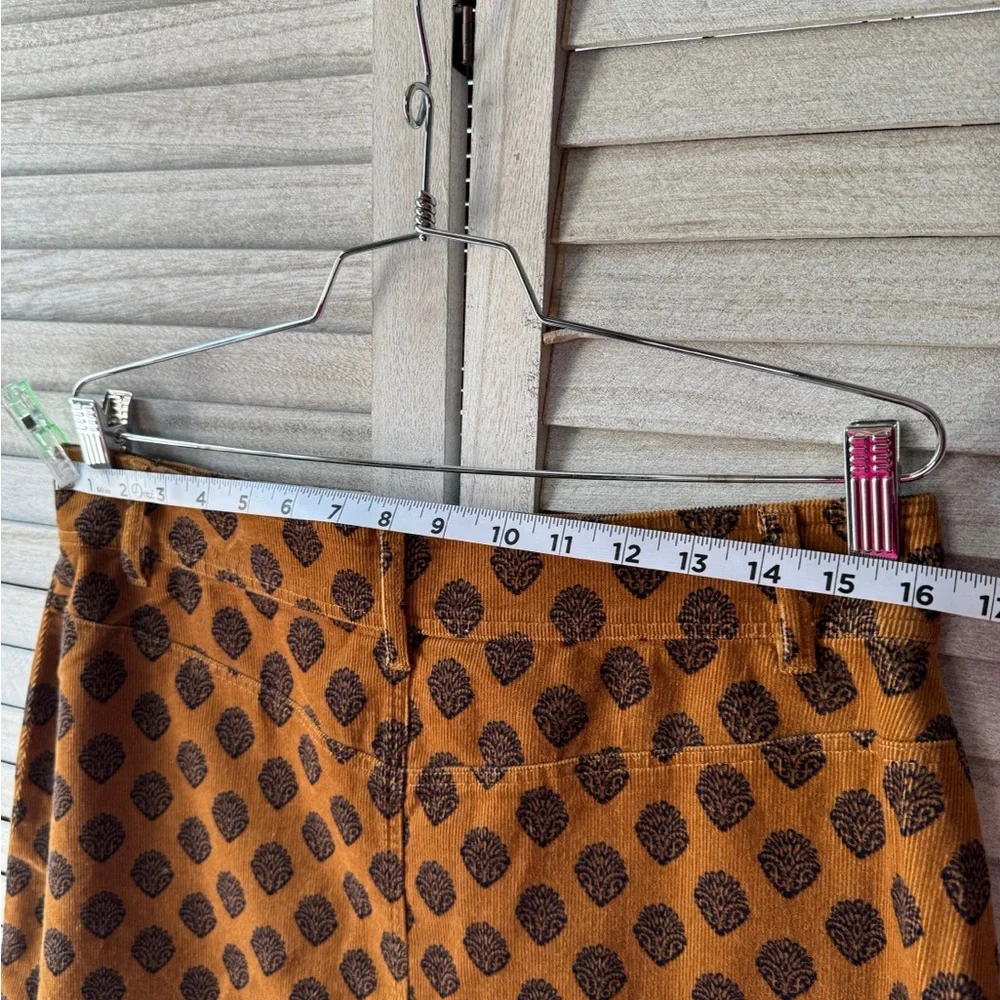 Boden Estella Fern Corduroy Mini Skirt Size 10 NWT Preppy Fall Cottagecore Chic